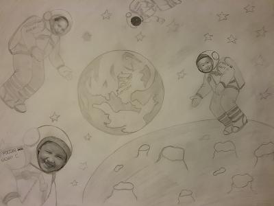 Я мечтаю. Семейная экскурсия в космос.