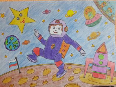Космонавт в будущем