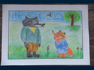 Башкирские сказки"Лиса и волк