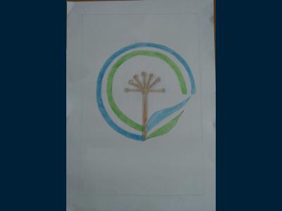 Картина. Автор: Литовченко Виктория. Техника: карандаш. Класс: 5 Символика Башкортостана