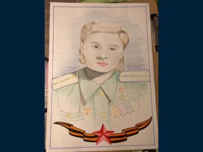 “Женщины-герои Великой Отечественной Войны» ( Мари