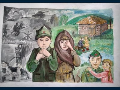 Дети войны: Оксана и Ямиль.