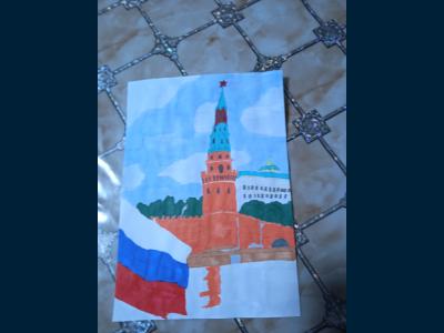 Картина. Автор: Мутаева Констанция. Техника: другая. Класс: 5 Современная Россия