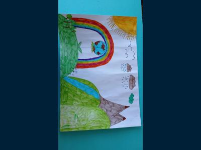 Картина. Автор: Макаров Вадим. Техника: другая. Класс: 3 "Живая планета"