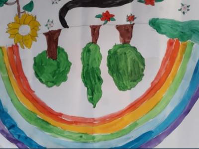 Картина. Автор: Буртова Марина. Техника: акварель. Класс: 4 Живая среда